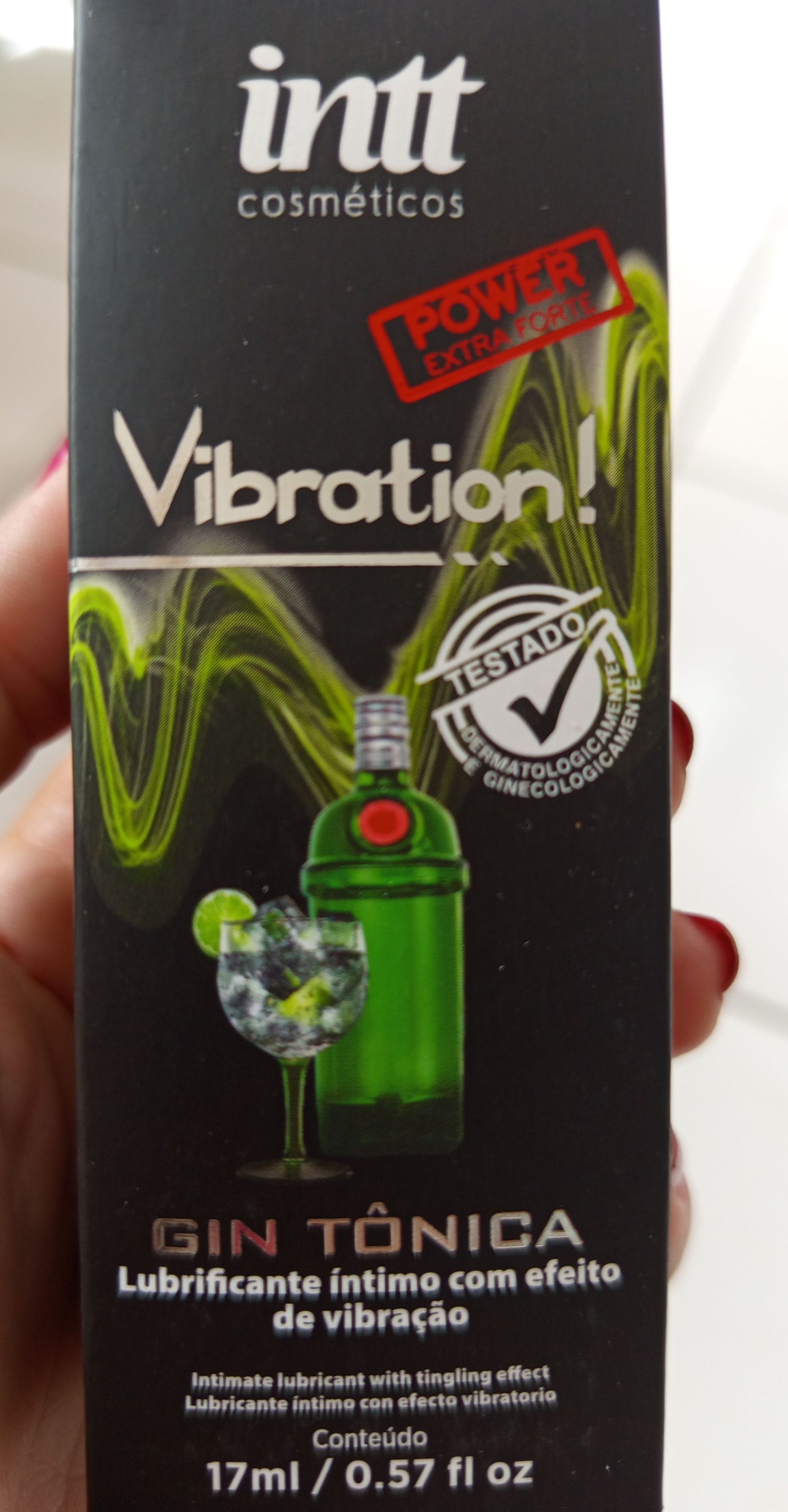 Vibration Gin tônica (vibrador líquido)